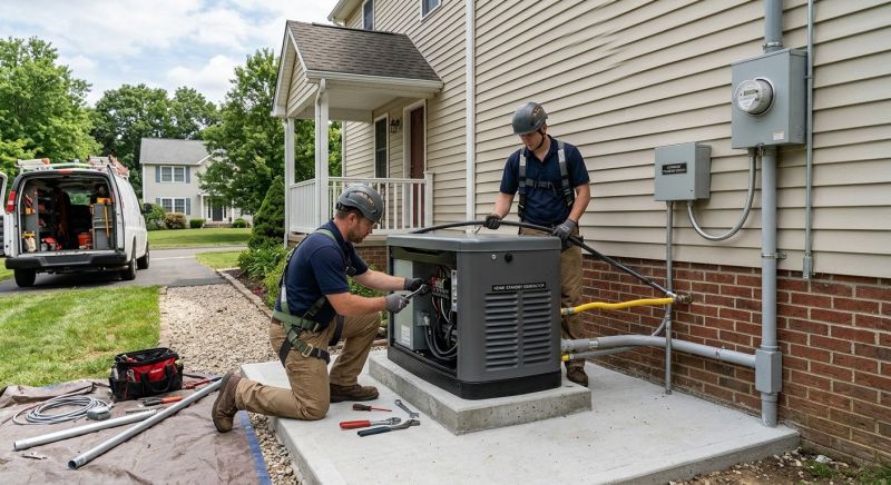 Residential Generator Service in Conroe, TX