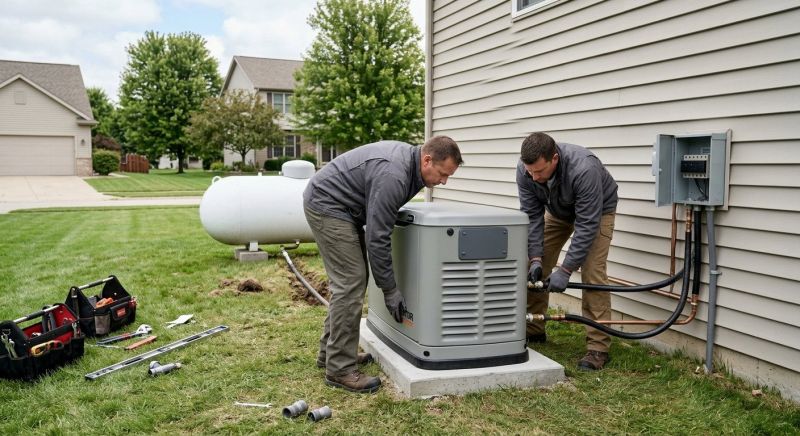 Propane Generator Installation in Heber City, UT